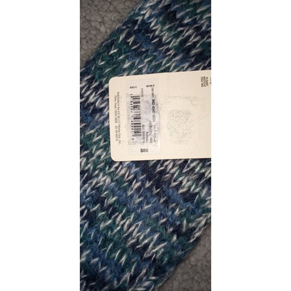 a.n.a A New Approach Womens XS  Mock Neck Sweater Blue Spacedye - Picture 12 of 16